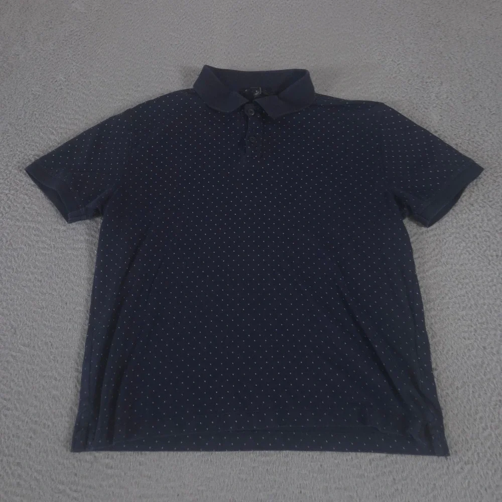 LOT OF 2 Banana Republic Polo Shirt Mens S Multi Performance Fitted Pima Cotton